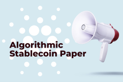 Cardano Creator Teases Algorithmic Stablecoin Paper