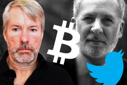 Peter Schiff Finally Gets Blue Twitter Tick, Michael Saylor Trolls Him by Offering Bitcoin Instructions