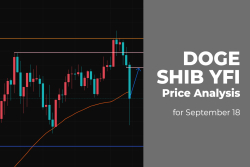 DOGE, SHIB and YFI Price Analysis for September 18