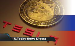 $850 Million Worth of DOGE Shifted Before Tesla’s Announcement, Russia Mulls Crypto Ban, 90 Million XRP on the Move: Crypto News Digest by U.Today