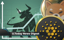 Santiment Sees Two Bullish Signals for BTC, SHIB Community Praised by Republican State Senator, Cardano’s Crucial Update Goes Live: Crypto News Digest by U.Today