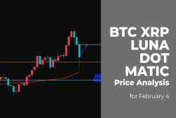 BTC, XRP, LUNA, DOT and MATIC Price Analysis for February 4