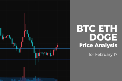 BTC, ETH and DOGE Price Analysis for February 17