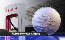 Tesla May Accept DOGE at Charging Stations, Cardano Implements Major Update, Coinbase Rumored to Relist XRP: Crypto News Digest by U.Today
