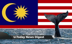 Malaysia Eyes BTC as Legal Tender, Ripple’s Technology to Be Used by Canada’s Top Bank, Whale Buys 3.7 Trillion SHIB: Crypto News Digest by U.Today
