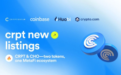 CRPT Shows 750% Growth After Being Listed on Coinbase, Huobi and Crypto.com