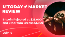Bitcoin Rejected at $23,000 and Ethereum Breaks $1,500; Here's What Might Be Next: Crypto Market Review, July 19