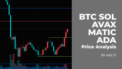 BTC, SOL, AVAX, MATIC and ADA Price Analysis for July 21