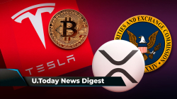 Tesla Sells Most of Its BTC Holdings, ETH Creator Vitalik Buterin Praises SHIB, SEC Asks Court to Revoke XRP Holders’ Amici Status: Crypto News Digest by U.Today