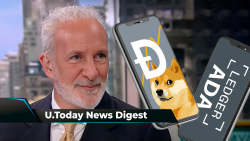 Peter Schiff’s Bearish Prediction on ETH Comes True, DOGE to Launch Major Project, Ledger Live Now Supports ADA: Crypto News Digest by U.Today