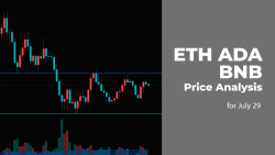 ETH, ADA and BNB Price Analysis for July 29