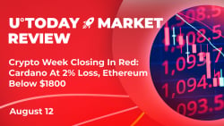 Crypto Week Closing in Red: Cardano (ADA) at 2% Loss, Ethereum (ETH) Below $1,800: Crypto Market Review, August 12