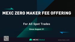 MEXC Firstly Announces ZERO Maker Fee Promotion for All Spot Trades