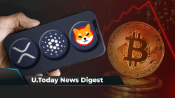 Ripple CEO’s Meeting with CFTC Commissioner Sparks Speculation, BTC Continues to Slide, SHIB, XRP, ADA See High Interest in Community: Crypto News Digest by U.Today