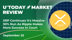 XRP Continues Its Massive 30% Run as Ripple Has More Success in Court: Crypto Market Review, September 22
