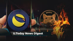 LUNC Close to Plunge to 0, SHIB Burn Rate Spikes 1,502%, Ripple Teams Up with Armin van Buuren’s Label: Crypto News Digest by U.Today