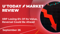 XRP Losing 6% of Its Value, Reversal Could Be Ahead: Crypto Market Review, September 26