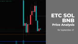 ETC, SOL and BNB Price Analysis for September 27