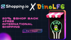Shopping.io Integrates DINO LFG Enabling $DINO For E-commerce Shopping