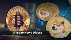 50,000 BTC Bought in Five Days, Over 2 Trillion SHIB Wired, DOGE Spikes 10% in Hours: Crypto News Digest by U.Today
