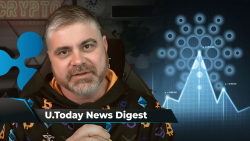 SHIB Lead Hints at Game-Changing Move, YouTuber BitBoy Crypto Says Ripple Case Verdict Imminent, ADA Flashes Head and Shoulders Pattern: Crypto News Digest by U.Today