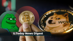 PEPE May Signal Trouble for BTC, Here's Most Popular Answer to 'Wen Shibarium,' DOGE Sees Massive Spike in Network Activity: Crypto News Digest by U.Today
