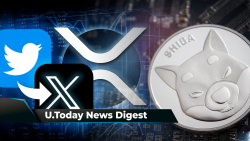XRP Now Oversold, Big News May Be Coming for Shiba Inu, XRP Army Fascinated by New Twitter 'X' Logo: Crypto News Digest by U.Today