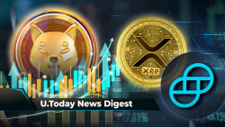 Gemini Teases Major XRP Announcement, SHIB Sees 300% Surge in up to $1 Million SHIB Transactions, XRP Gets New Recovery Chance: Crypto News Digest by U.Today