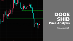DOGE and SHIB Price Analysis for August 26
