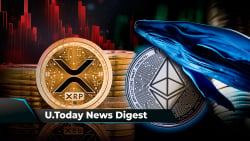 XRP Plummets Dramatically, SHIB Might See Shocking Reversal, Massive ETH Whale Continues to Sell: Crypto News Digest by U.Today