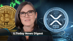 BTC Predicted to Reach $600,000 by Cathie Wood, XRP Relisted on Major Exchange, SHIB Rep Explains Why ShibaSwap 2.0 Not Released Yet: Crypto News Digest by U.Today