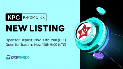 K-POP CLICK COIN (KPC) Lists on DigiFinex, Signaling Global Market Entry