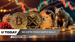 Bitcoin (BTC) 'Santa Rally' Might Be Dangerous, XRP Critical But Stable, Dogecoin (DOGE) Volume Hints at Bearish Drop