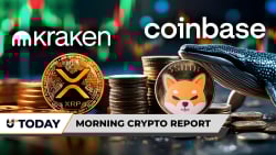 Morning Crypto Report: XRP Briefly Hits Abnormal $90 on Kraken, Coinbase Whale Absorbs 272,556,924,649 SHIB, Bitcoin in Bull Mode Above $87,600: Bollinger Bands