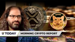 Morning Crypto Report: Ripple CTO Drops 'Wow!' on Major XRP Milestone, Shiba Inu (SHIB) Nears 'Black Friday' Bottom, Bitcoin to $52,000? Don't Be Surprised, Bollinger Bands Warn
