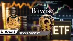 U.Today Crypto Digest: Ripple Gets Major EU License Approval, Shiba Inu (SHIB) Price Teases 22% Golden Cross Breakout, Bitwise Launches Chainlink (LINK) ETF