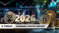 Morning Crypto Report: XRP Kicks Off 2026 With 2,198% Liquidation Imbalance, Tether (USDT) Stuns With $780 Million Bitcoin Purchase, Meme Coin on Binance Loses 88% After Hacker Attack