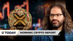 Morning Crypto Report: XRP Hits Brutal 760,456% Liquidation Imbalance, 'I Feel Fine': Ex-Ripple CTO Speaks Out on Retirement, Coinbase CEO Reveals Main Target for 2026