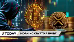 Morning Crypto Report: XRP up 11% in Best Q1 Since 2023, Satoshi's First-Ever Bitcoin Transfer Meets $2.4 Billion Twist, Cardano Sees Abnormal $0 as ADA Bears Disappear
