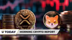 Morning Crypto Report: $1.5 Billion in XRP Cut From Circulation, Shiba Inu (SHIB) Sees Brutal 86.14% Collapse in Major Metric, TRON Founder Reveals He Would Pay Elon Musk $30 Million