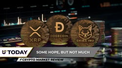 Crypto Market Review: XRP Consolidates Amid Low Volatility, DOGE Struggles at $0.10, Is Shiba Inu (SHIB) Testing Key Support?
