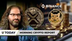 Ripple CTO Emeritus Engages XRP Holders With Euro Stablecoin Teaser; Shiba Inu (SHIB) Becomes Top Bull Pick for Top Binance Traders; Bitcoin May Lose 30% of Value vs. Gold, Projects Cowen: Morning Crypto Report