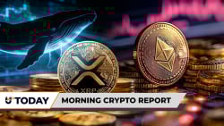 XRP Sees 160% Tilt in Bull Bias Among Hyperliquid's Biggest Whales, Ethereum Open Interest Hits 'High-Risk' Levels, Bitcoin Decouples From Gold In 2022 Style: Morning Crypto Report