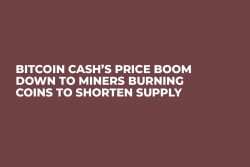 Bitcoin Cash’s Price Boom Down to Miners Burning Coins to Shorten Supply