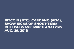 Bitcoin (BTC), Cardano (ADA), Show Signs of Short-Term Bullish Wave: Price Analysis Aug. 29, 2018