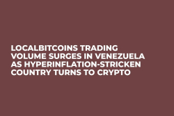 LocalBitcoins Trading Volume Surges in Venezuela as Hyperinflation-Stricken Country Turns to Crypto