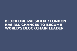 Block.One President: London Has All Chances to Become World’s Blockchain Leader