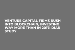 Venture Capital Firms Rush into Blockchain, Investing Way More Than in 2017: Diar Study