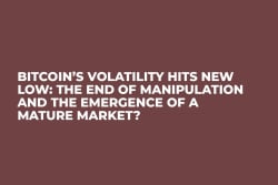 Bitcoin’s Volatility Hits New Low: The End of Manipulation and the Emergence of a Mature Market?