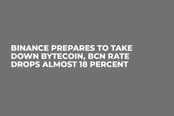 Binance Prepares to Take Down Bytecoin, BCN Rate Drops Almost 18 Percent